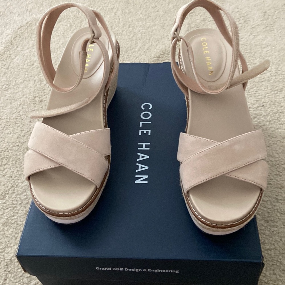 Cole Hahn Cloud Espadrille Wedges
